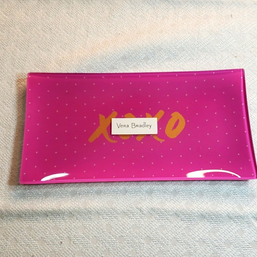 Vera Bradley Large Trinket Tray NWT